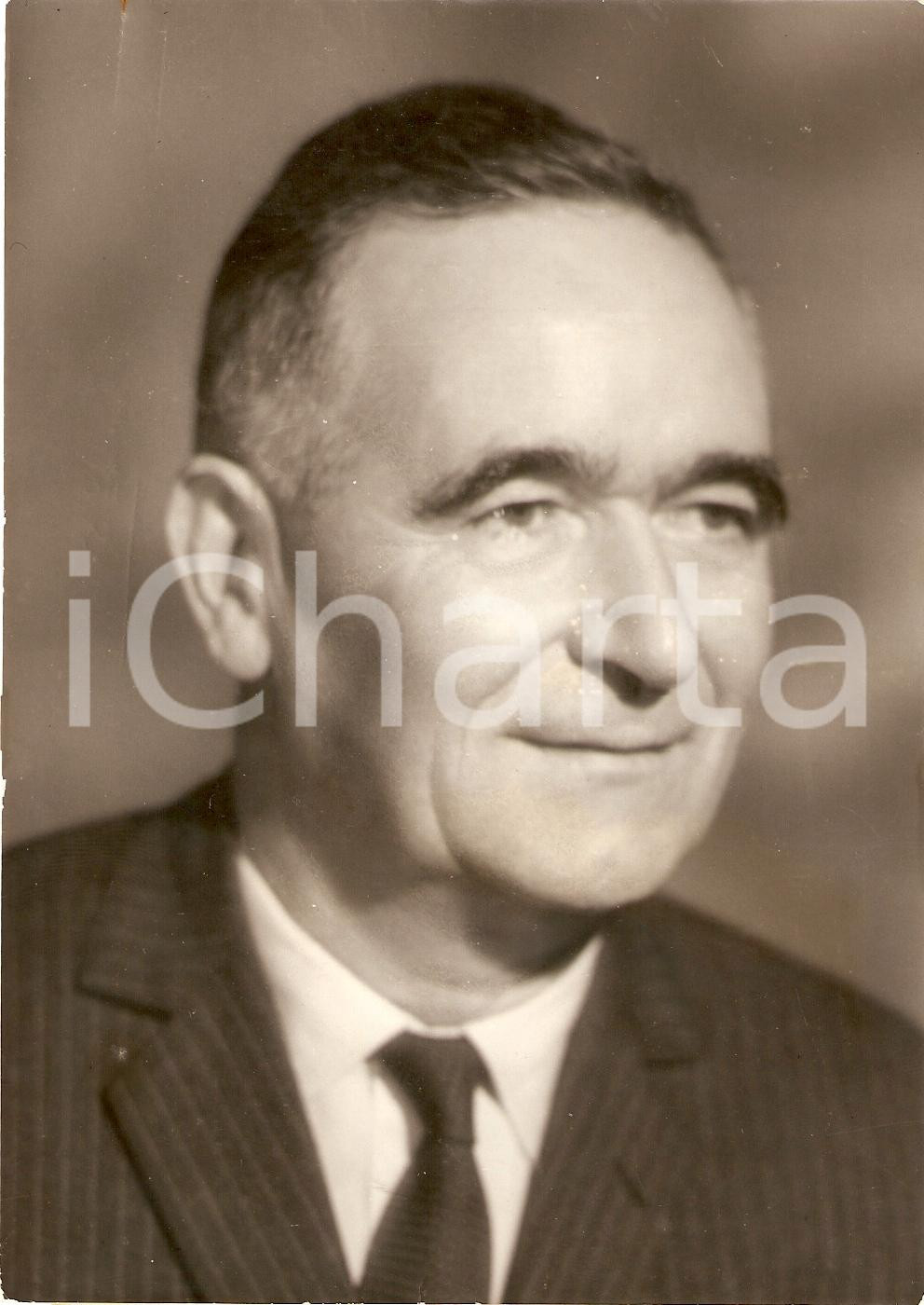 Fotografia d epoca originale 1968 PARIS  UCDP AndrÃ© COLIN candidat Presidence du Senat Portrait Photo 1