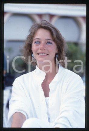 35mm vintage slide* 1986 ca ITALY Portrait of an american actress Susan DEY (26)
