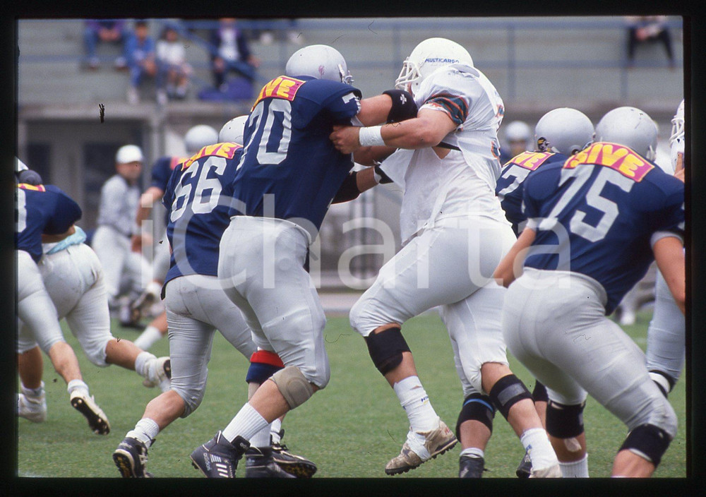 35mm vintage slide* 1994 MILANO FOOTBALL RHINOS Milano vs DOLPHINS Marche (7)