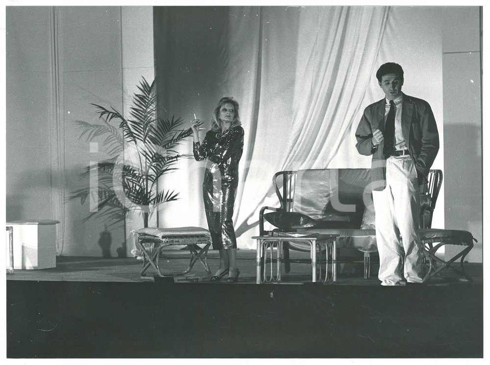 Fotografia d epoca originale 1985 SARONNO  TEATRO Gruppo Palcoscenico  Spettacolo ADORABILE GIULIA Foto 7 1