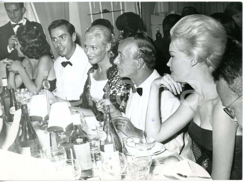 1960 SAINT-VINCENT Premiazione "Grolle d'Oro" - Ingrid THULIN e Emilio SCHUBERTH