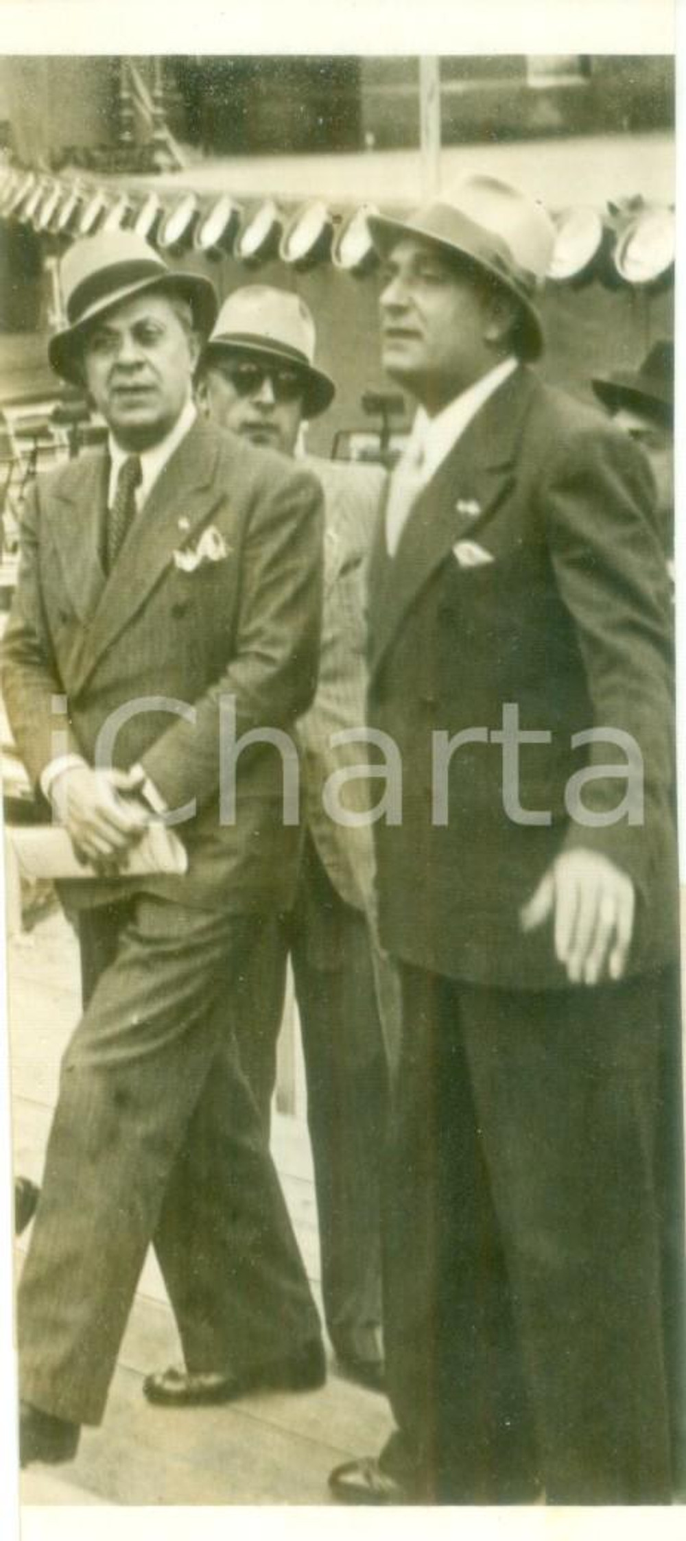 1939 MILANO Rino PARENTI all'inaugurazione del Teatro dei Ventimila *Fotografia