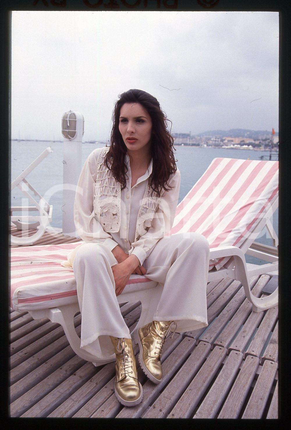 35mm vintage slide* 1994 FESTIVAL CANNES - Alessandra DI SANZO (8)