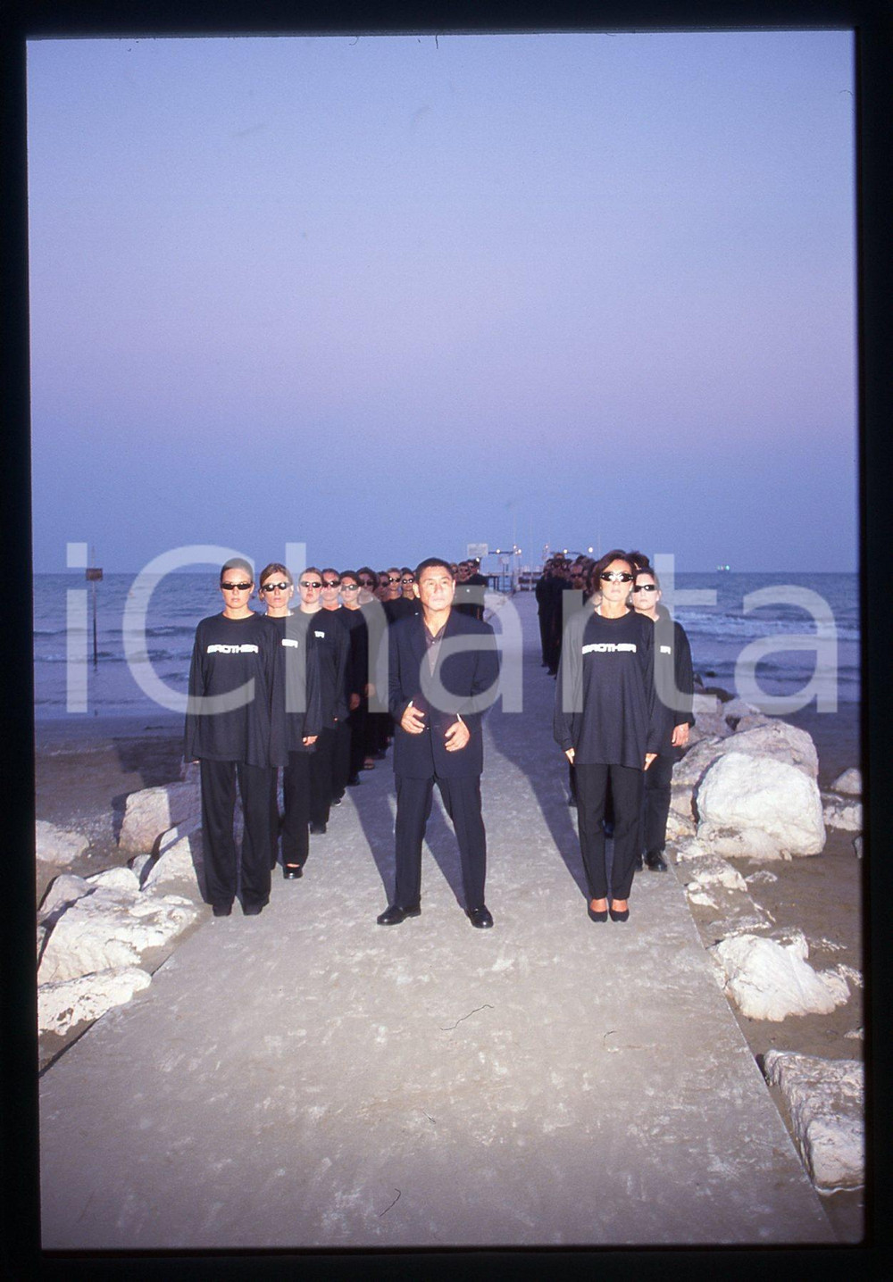 35mm vintage slide* 2000 LIDO DI VENEZIA Takeshi KITANO presenta film BROTHER 3