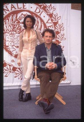 35mm vintage slide* 1991 ca VENICE John DUIGAN and Thandiwe NEWTON (7)