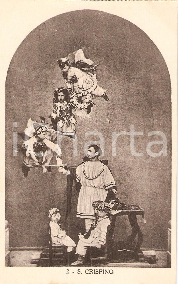 Cartolina originale da collezione 1930 ca CAMPOBASSO Sagra dei Misteri SAN CRISPINO Cartolina n. 2 1