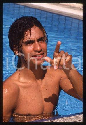 35mm vintage slide* 1987 ca MUSIC GEORGIO ALLENTINI African-American singer (56)