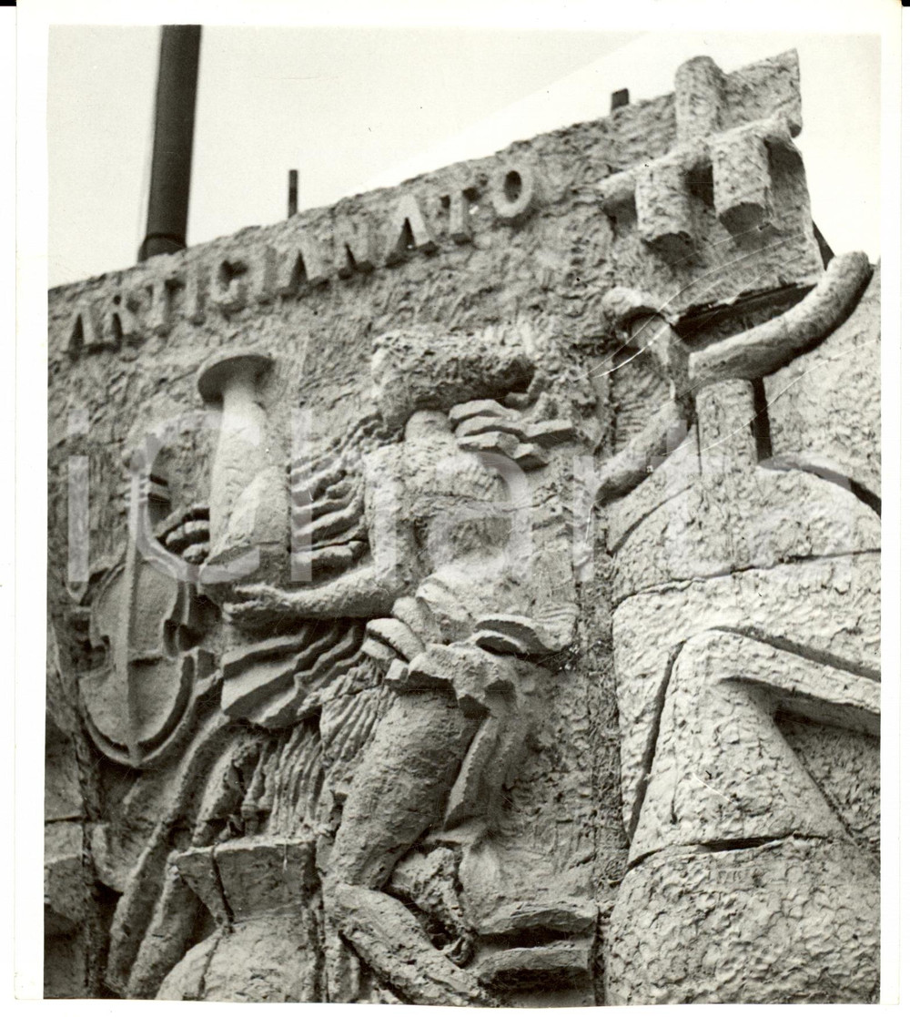 Fotografia d epoca originale 1939 MILANO FIERA CAMPIONARIA Rilievi Padiglione Artigianato Fotografia 1
