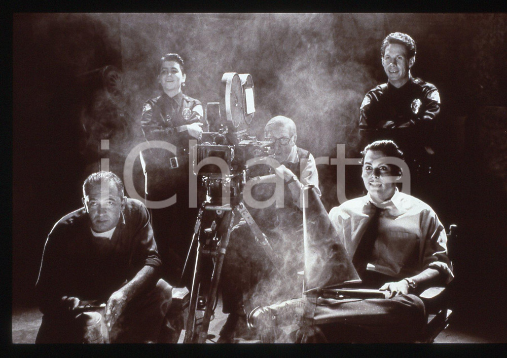 35mm vintage slide*1994 ED WOOD - Johnny DEPP Max CASELLA Danny DAYTON
