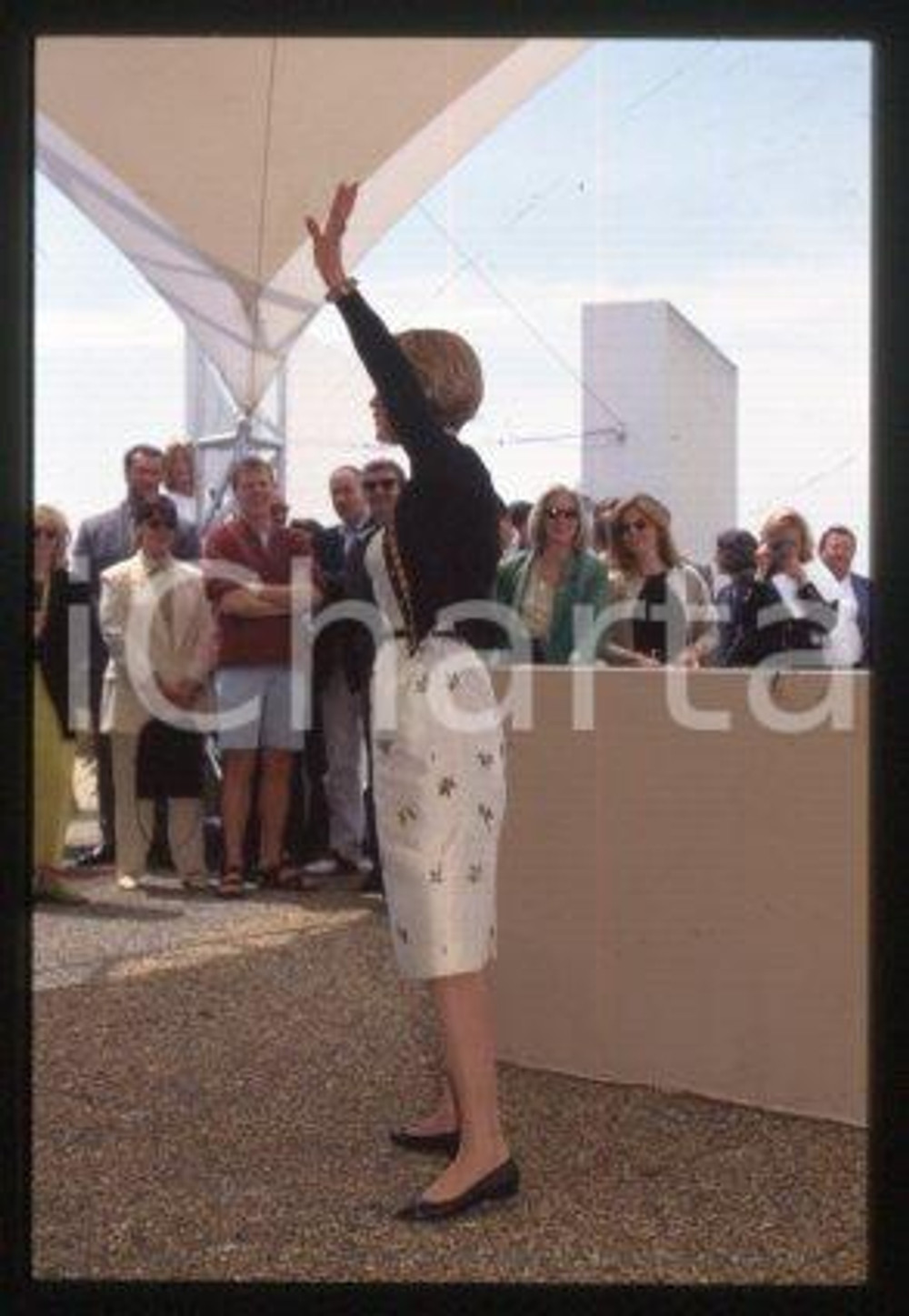 35mm vintage slide* 1997 CANNES Film Festival American actress Kim BASINGER (31)