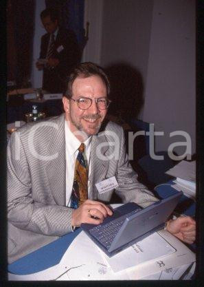 35mm vintage slide* 1995 ca ITALY MILAN Randall WITHING Portrait (9)