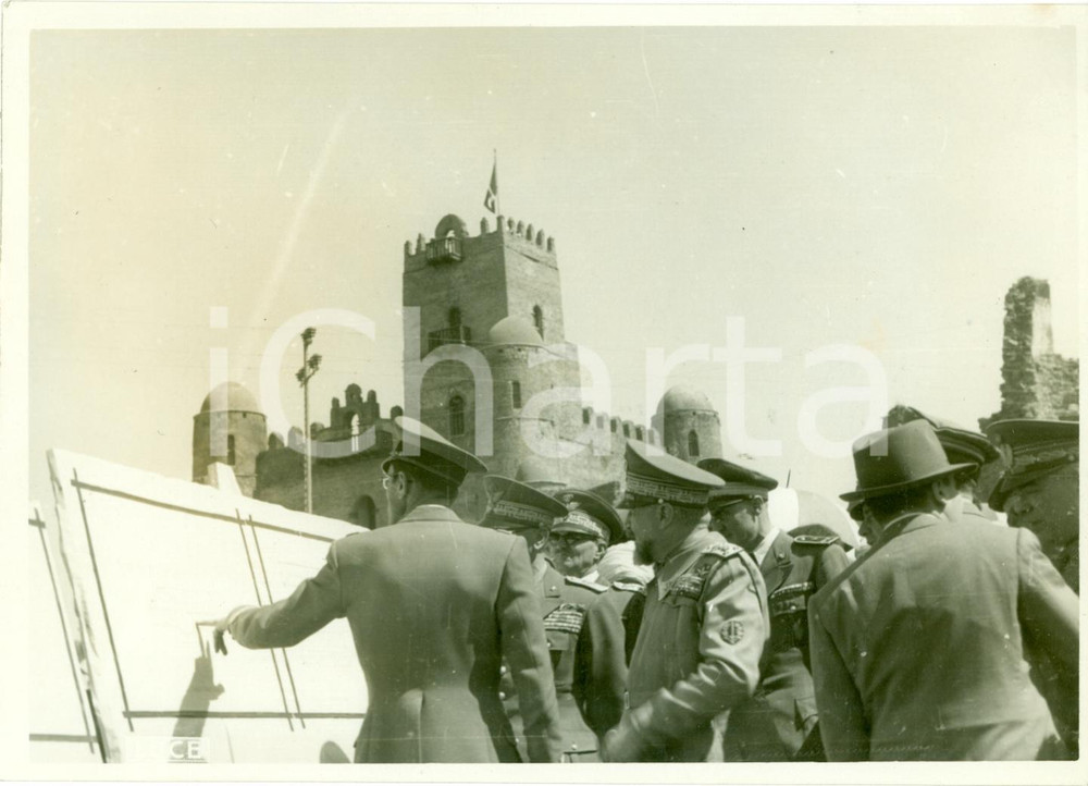 Fotografia d epoca originale 1940 GONDAR ETIOPIA Attilio TERUZZI visita quartiere indigeno Fotografia 1