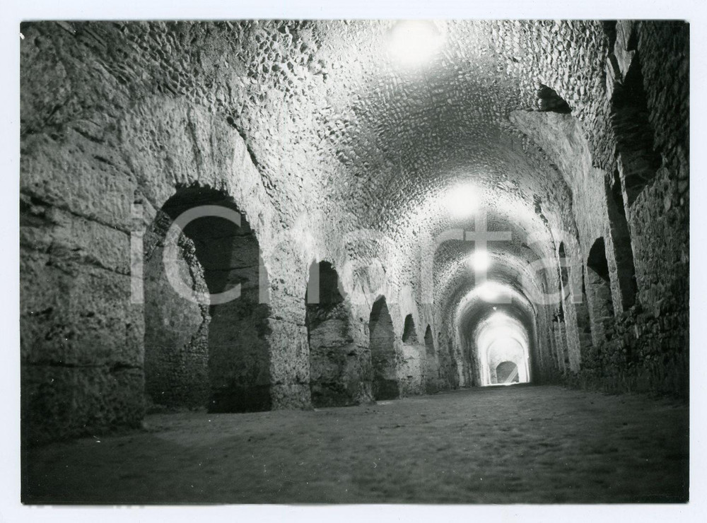 Fotografia d epoca originale 1976 AOSTA Resti dell antico foro romano  Foto 17x13 cm 1