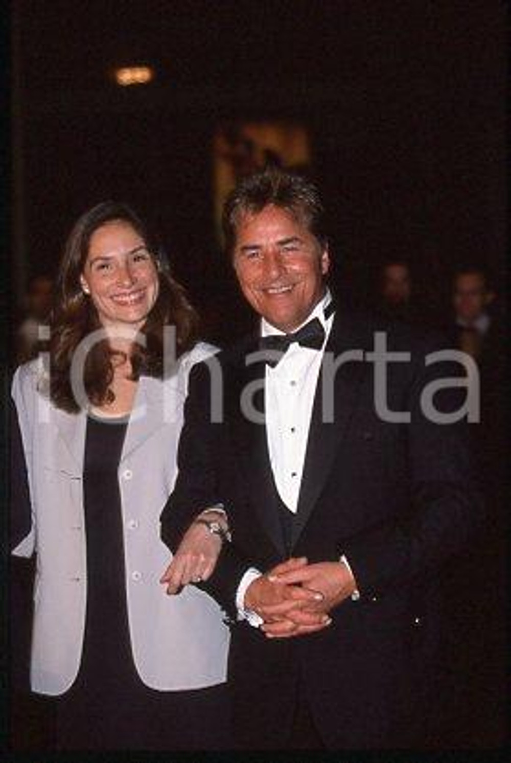 35mm vintage slide* 1998 CANNES Film Festival Don JOHNSON, Catherine KEENER (45)