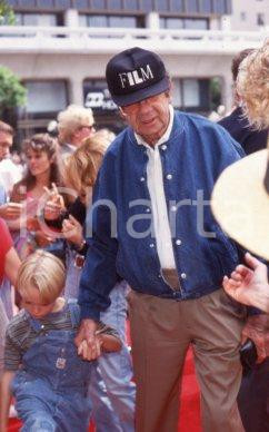 35mm vintage slide* 1993 CINEMA HOLLYWOOD Walter MATTHAU Mason GAMBLE (2)