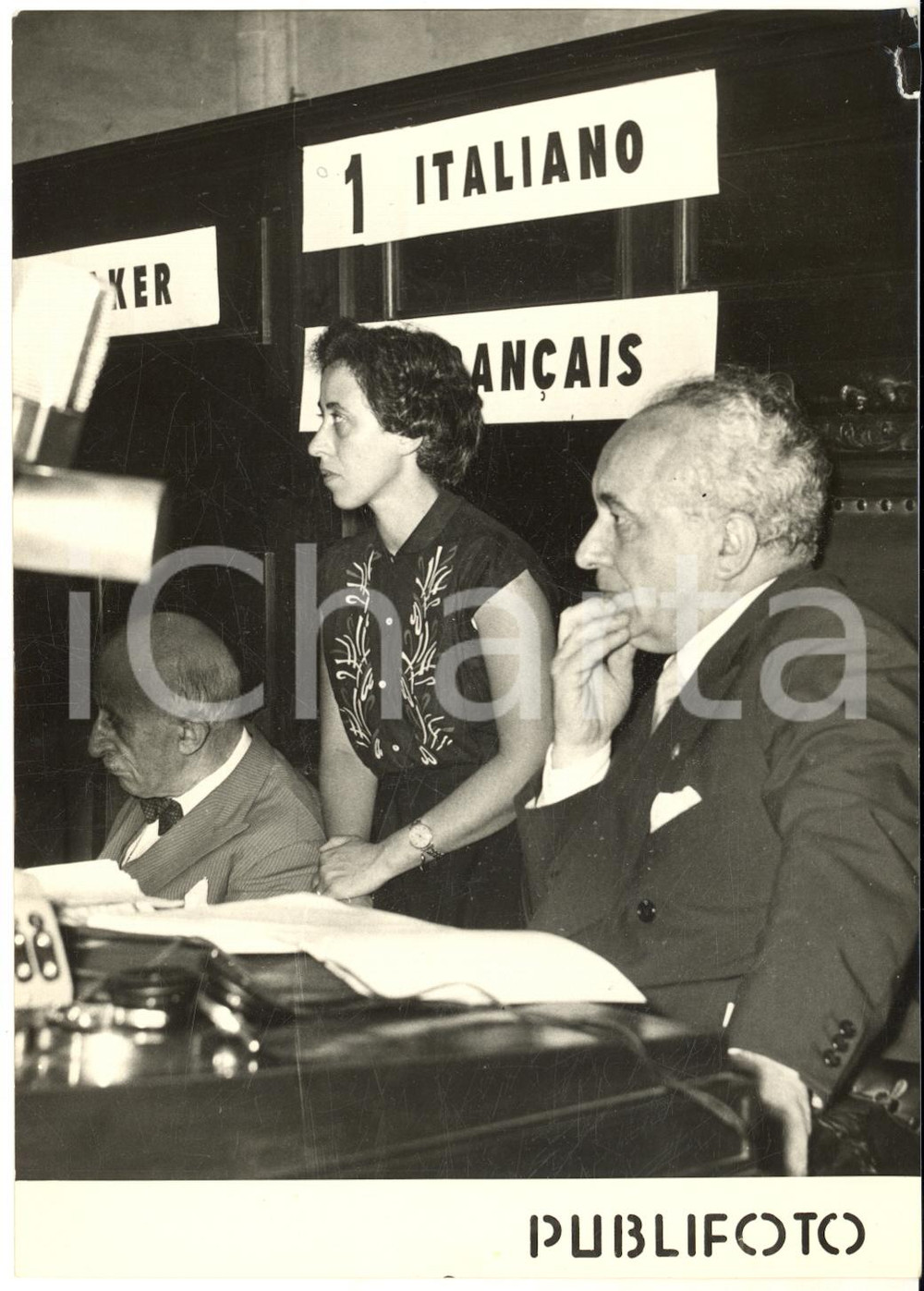 1954 NAPOLI Maschio Angioino - Inaugurazione Congresso Medicina del Lavoro *Foto