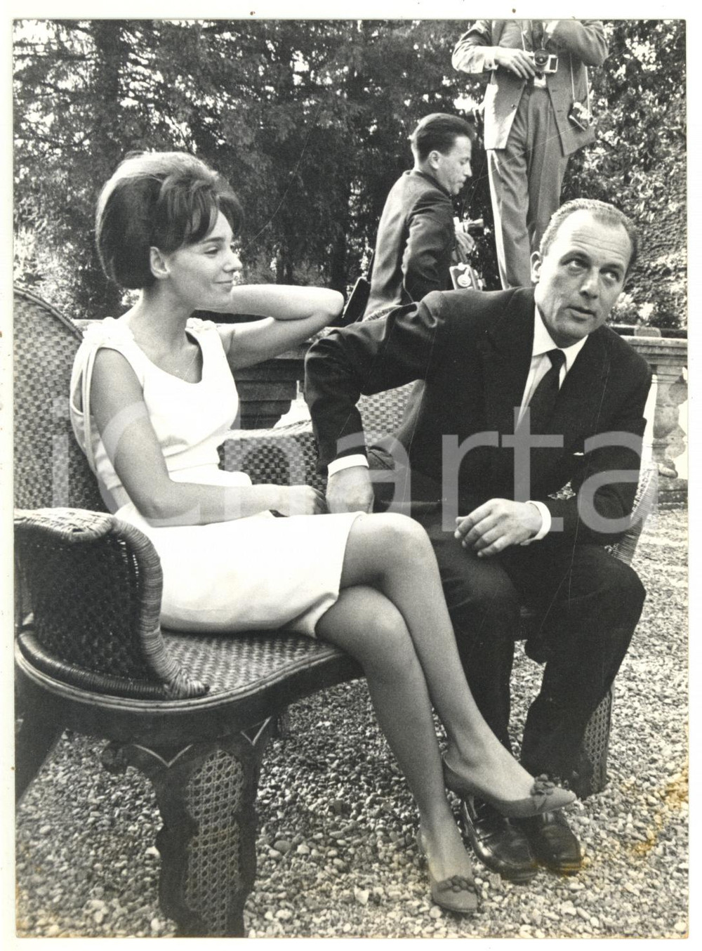 1962 CASTELLO DI BRIGNANO D'ADDA Alessandro BORGHESE e Fabrizia CITTERIO *Foto