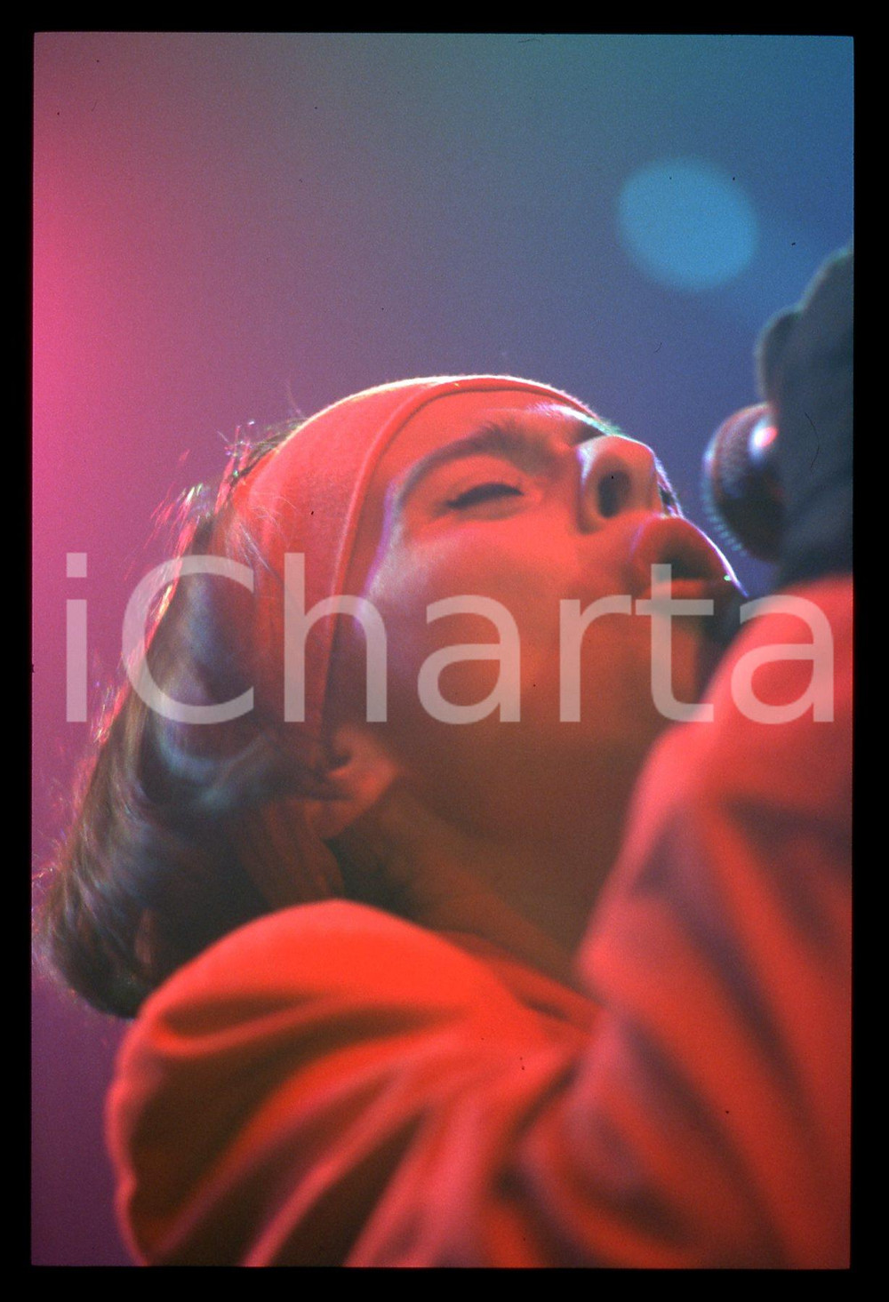 35mm vintage slide* 1990ca MUSICA Lisa STANSFIELD in concerto (73)