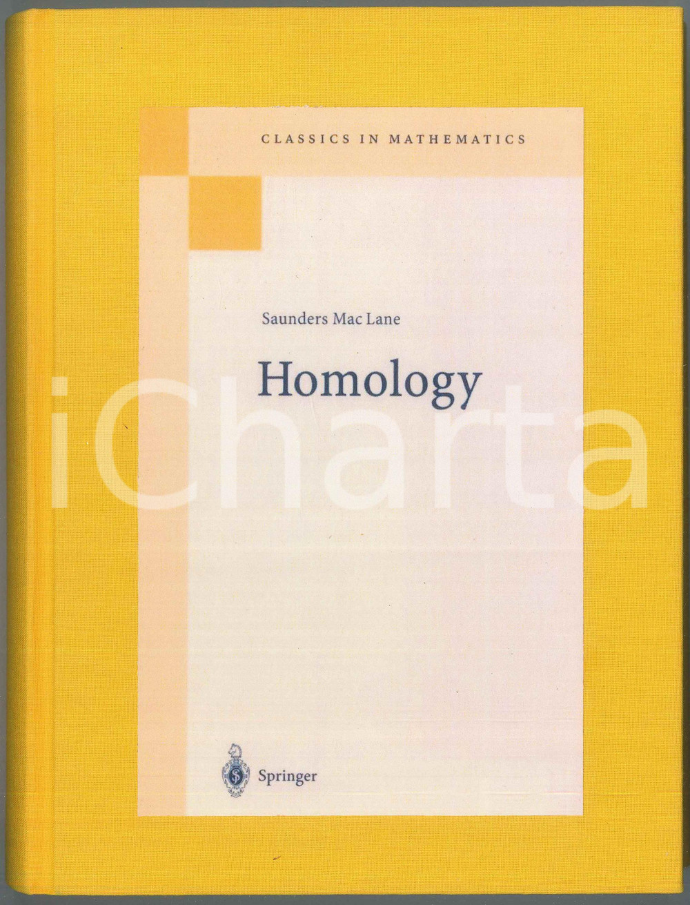 2016 ca Saunders Mac LANE Homology Reprint