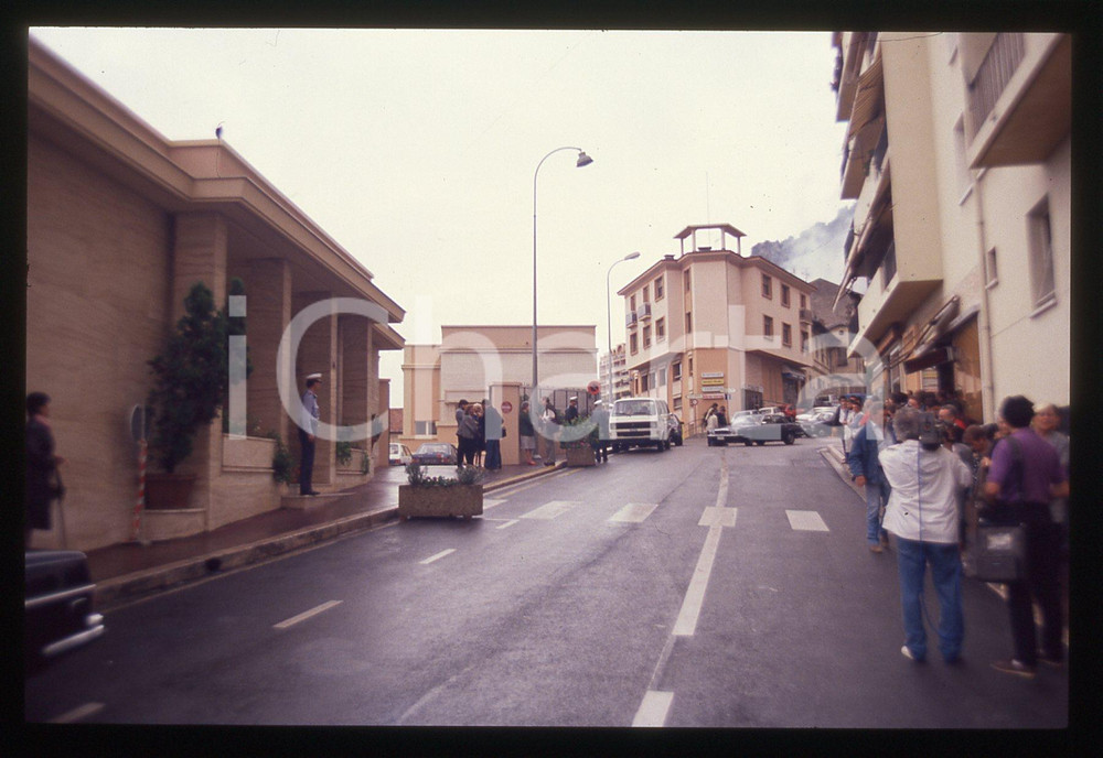 35mm vintage slide* 1990 PRINCIPATO MONACO Camera ardente Stefano CASIRAGHI (3)