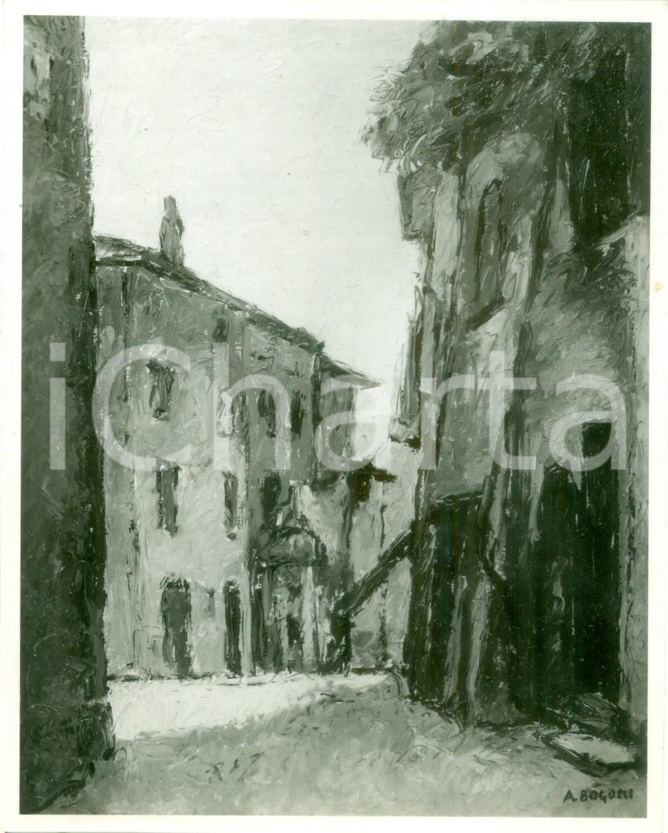 Fotografia d epoca originale 1937 MOSTRE D ARTE Adriano BOGONI Controluce Fotografia coeva del quadro 1