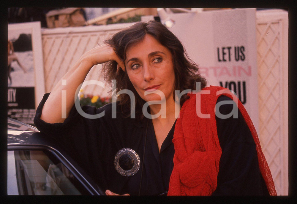 35mm vintage slide* 1990 ca FESTIVAL CANNES - Irene BIGNARDI (3)