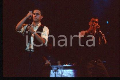 Nuovi BRIGANTI - MILAN Italian hip hop group 1993 ca * 35 mm vintage slide 1