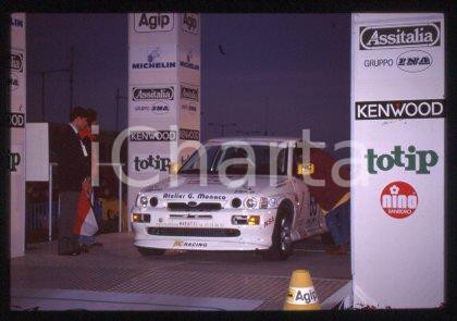 35mm vintage slide* 1994 SAN REMO RALLY Daniel DUCRUET at the car (49)