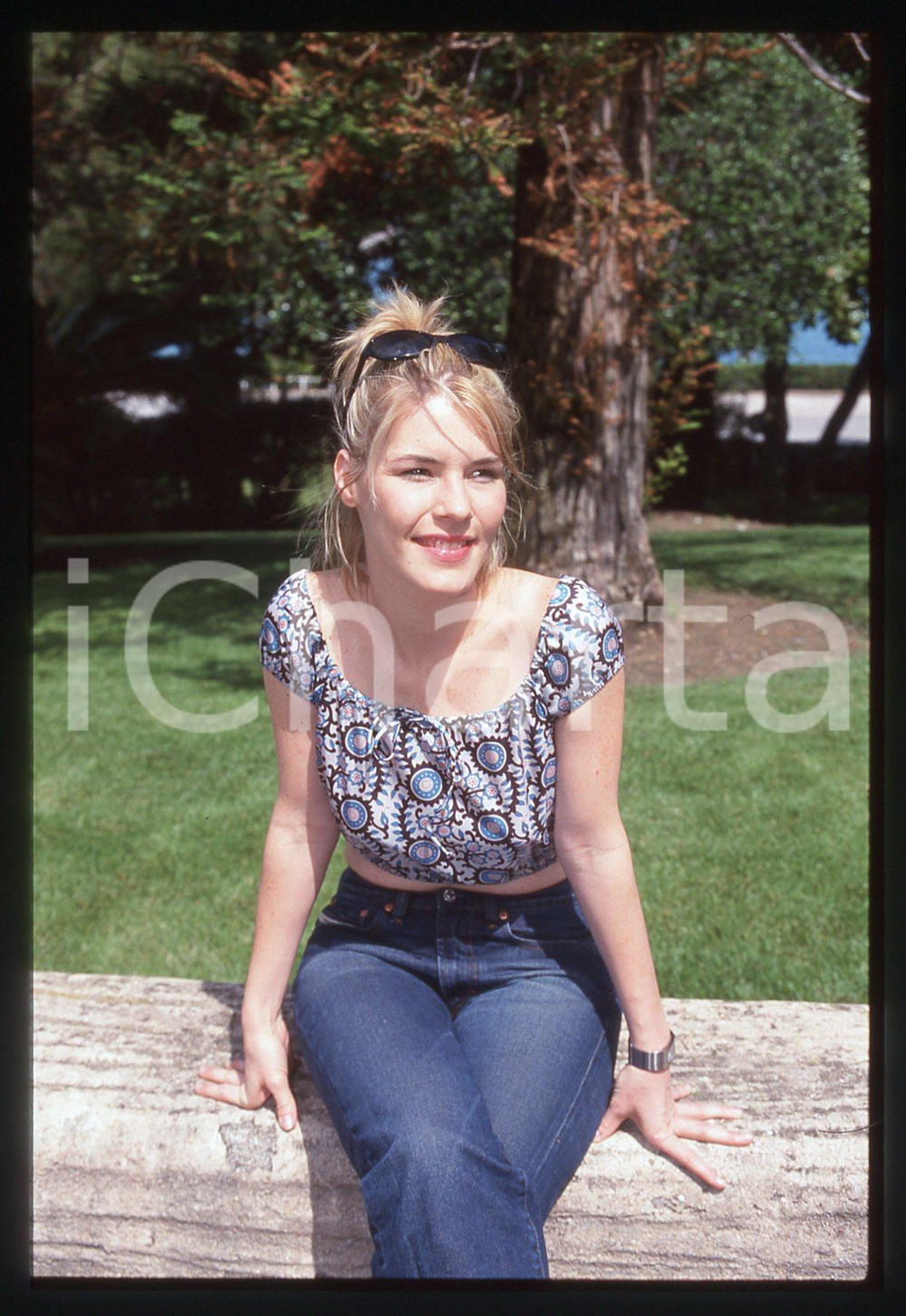 35mm vintage slide* 2000ca COSTUME Jennifer PAIGE Ritratto della cantante (29)