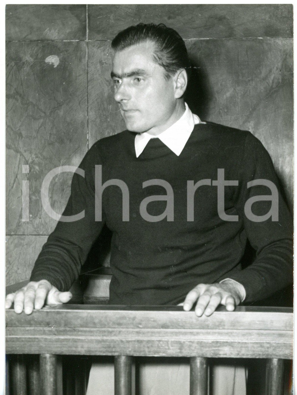 1953 MILANO Processo a Karl REHBEIN per contrabbando di sigarette - Foto 13x18