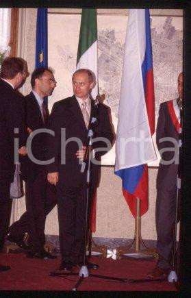 35mm vintage slide* 2000 MILAN the President of Russia Vladimir PUTIN (58)