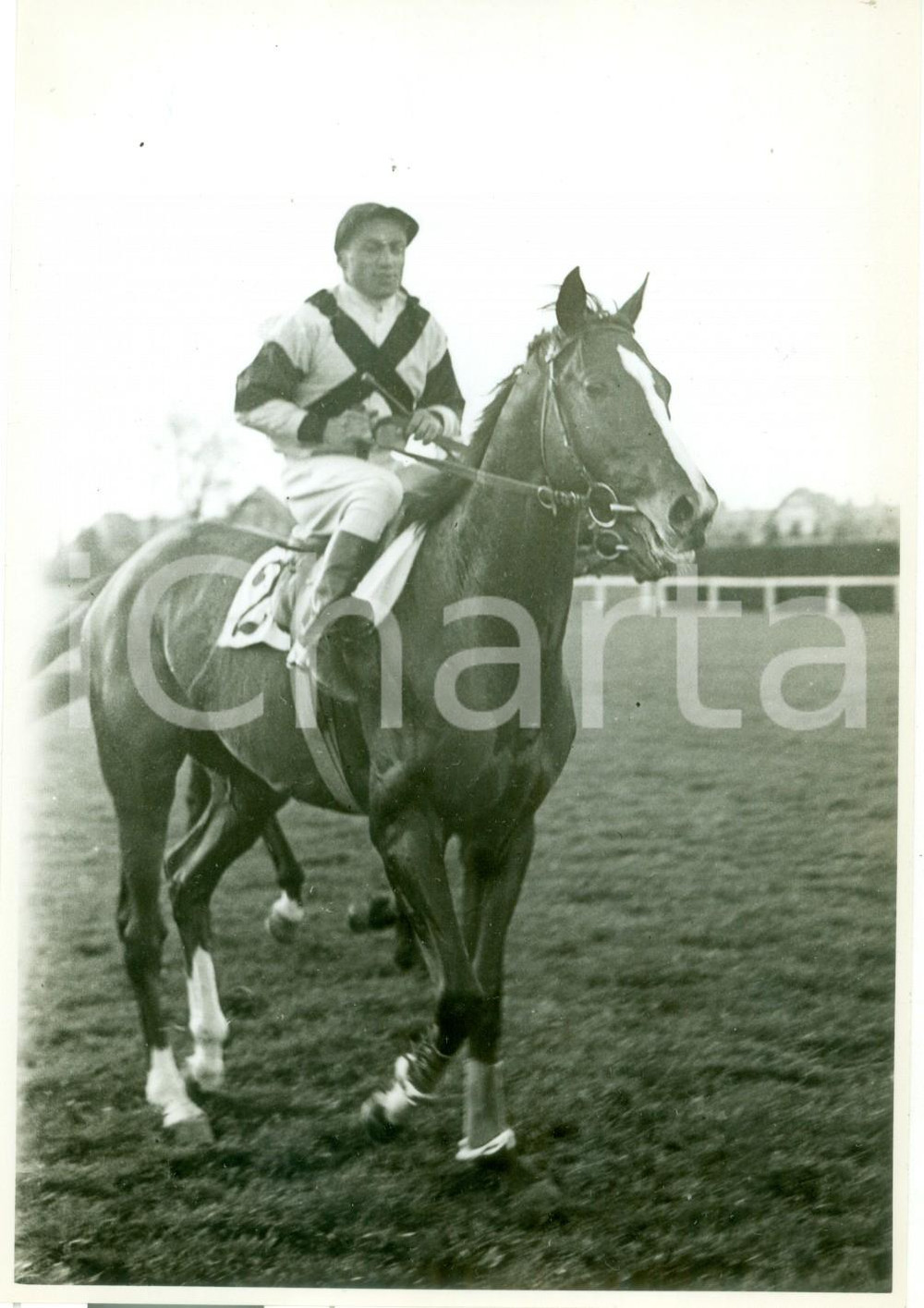 Fotografia d epoca originale 1936 MILANO SAN SIRO Cavallo TELLURIO vince Premio EMANUELE FILIBERTO Fotografia 1