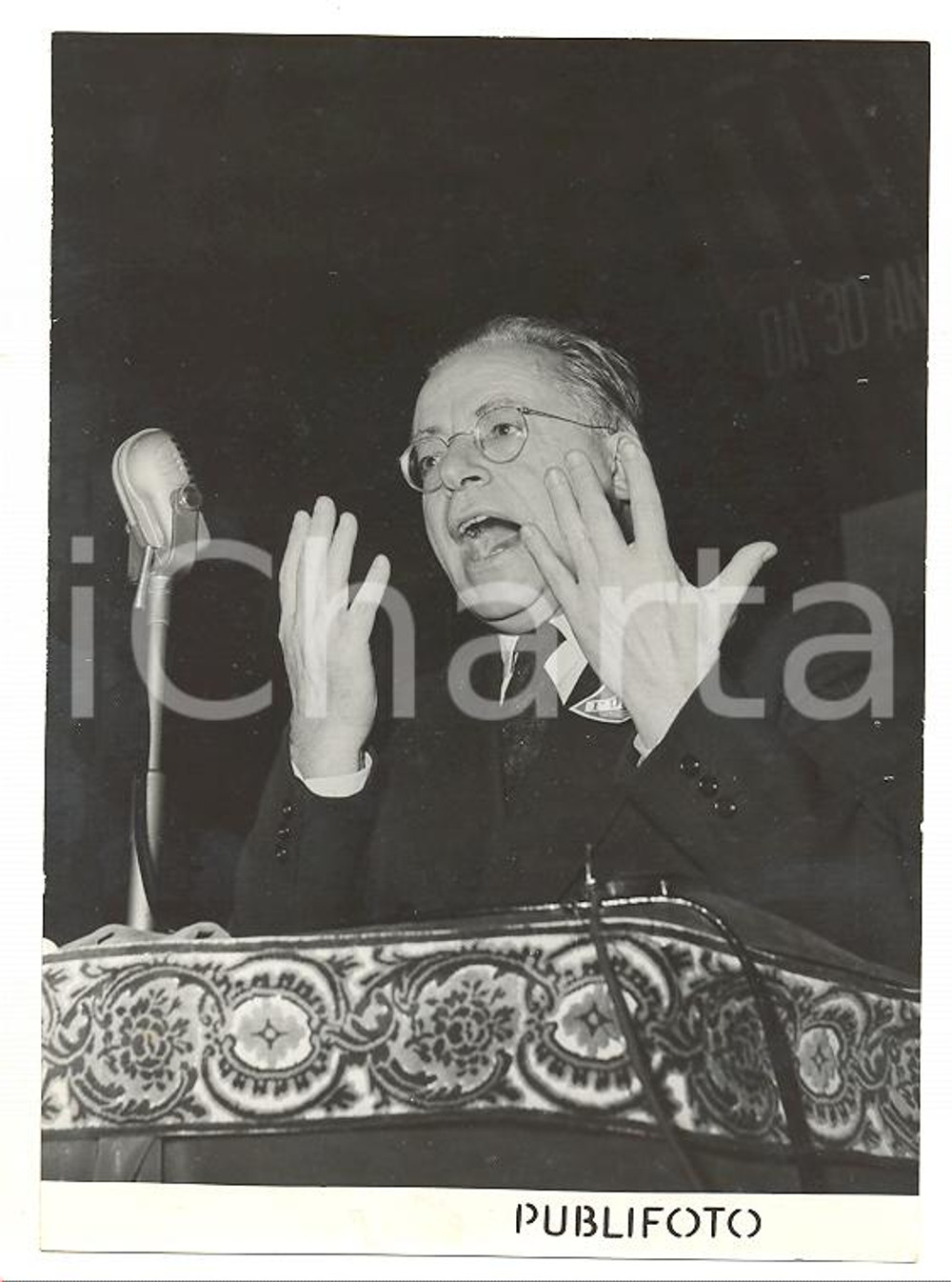 1954 MILANO TEATRO LIRICO Discorso di Palmiro TOGLIATTI per 30 anni de L'UNITÀ