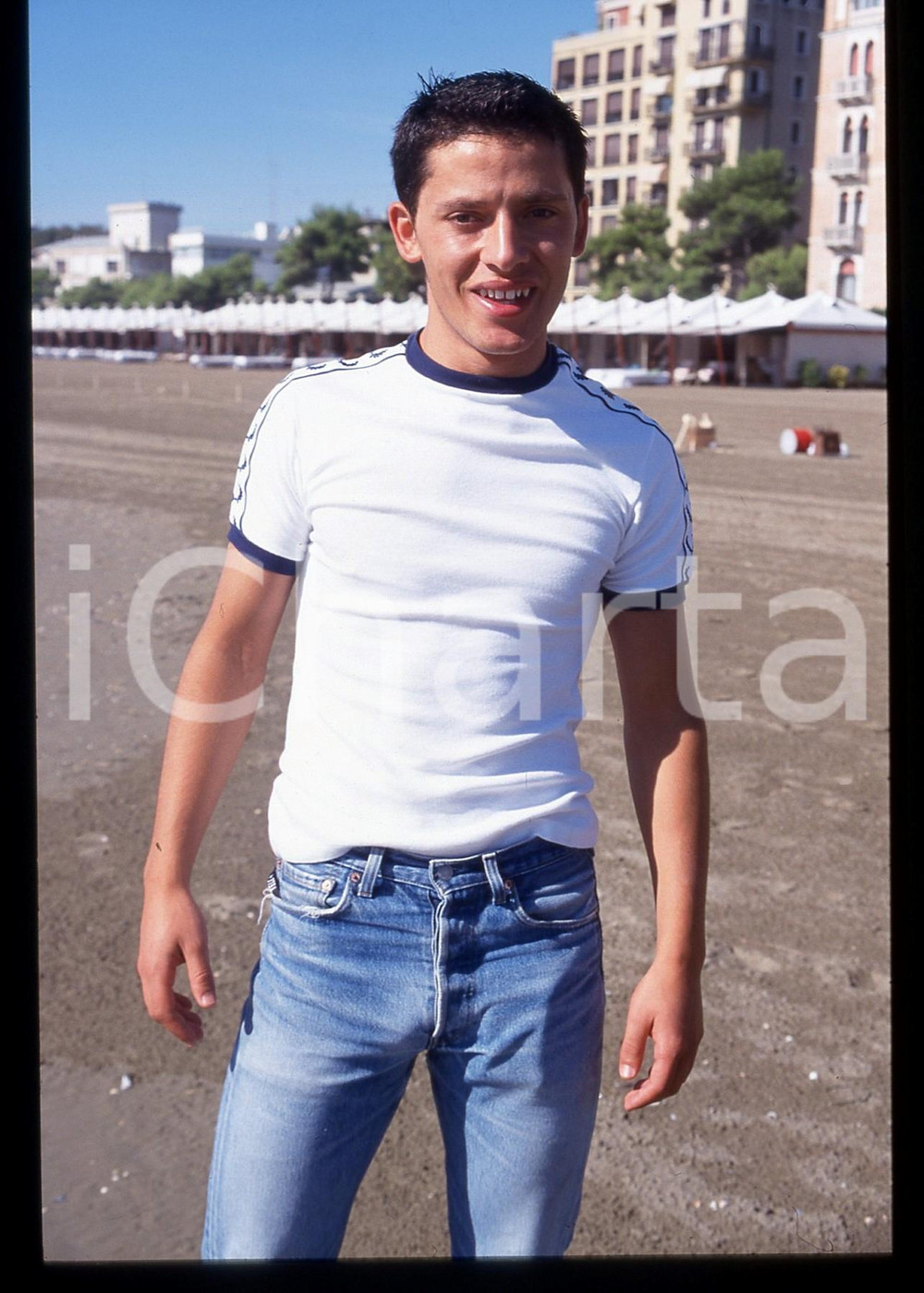 35mm vintage slide* 2000 LIDO DI VENEZIA Ricardo MENESES Ritratto dell'attore *6