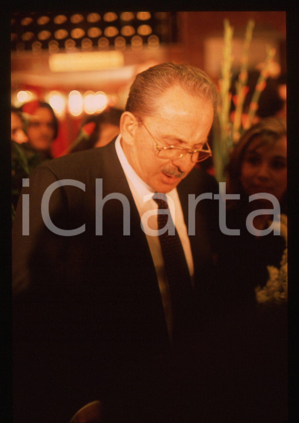 35mm vintage slide* 1989 FESTIVAL SANREMO - Domenico MODUGNO Ritratto (7)