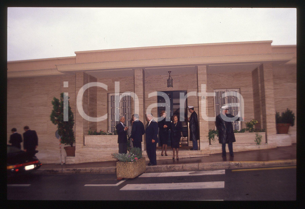 35mm vintage slide* 1990 PRINCIPATO MONACO Camera ardente Stefano CASIRAGHI (9)