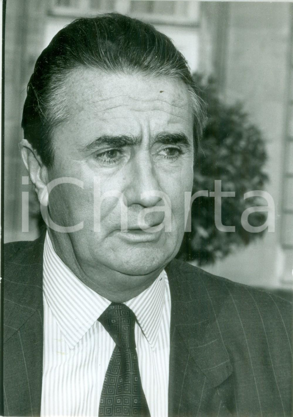 Fotografia d epoca originale 1991 PARIS JeanPierre SOISSON Ministre de la Fonction Publique Fotografia 1