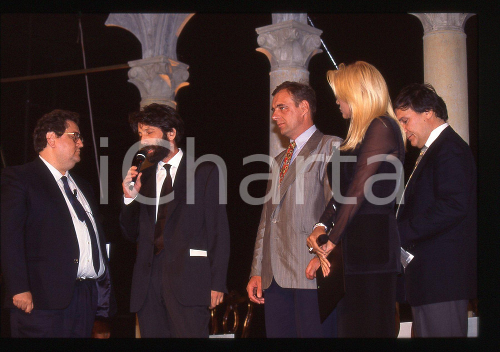 35mm vintage slide* 1995 VENEZIA Mara VENIER Massimo CACCIARI Vincenzo MOLLICA 1