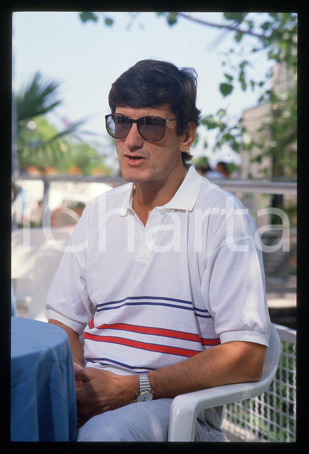 35mm vintage slide* 1985ca CINEMA John BADHAM Ritratto del regista (7)