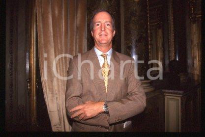 35mm vintage slide* 1996 ca MILAN Portrait of an author Wolfgang ACHTNER (12)