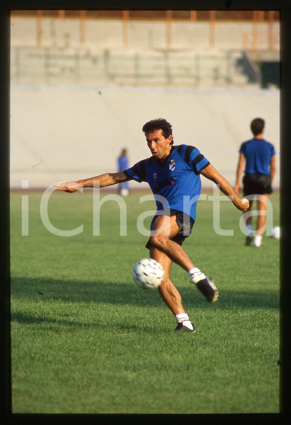 35mm vintage slide* 1988 VARESE - F.C. INTER Giuseppe BARESI durante allenamento