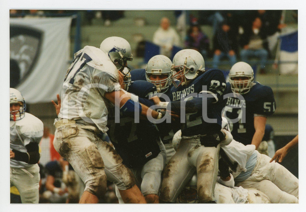 1995 MILANO - FOOTBALL Sive RHINOS Milano vs MARLINS Rimini *Foto 15x10 (22)