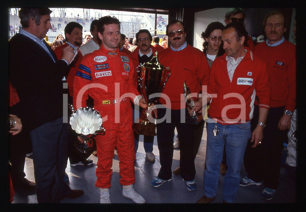 35mm vintage slide* 1992 GP MONZA Nicola LARINI Campione italiano SUPERTURISMO