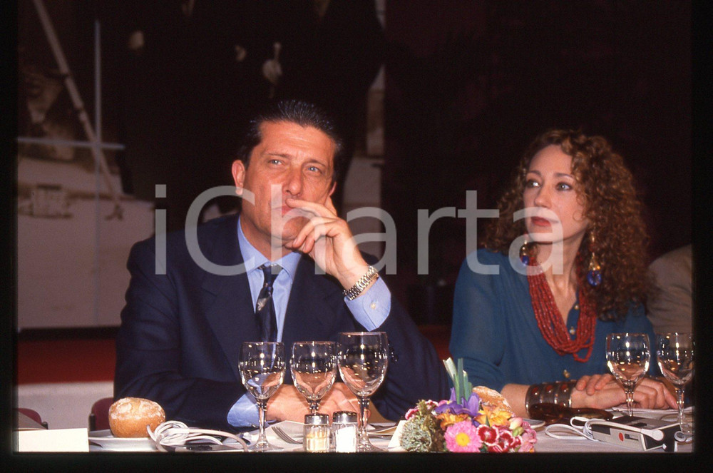 35mm vintage slide* 1994 CANNES Marisa BERENSON Federico MAYOR ZARAGOZA (3)