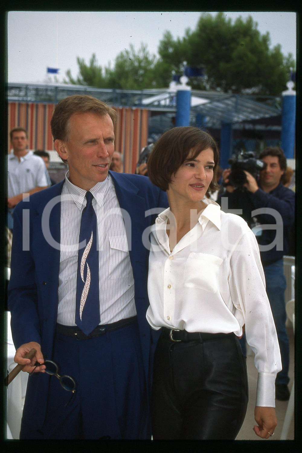 35mm vintage slide* 1994 WEST HOLLYWOOD DGA Peter WELLER Chiara CASELLI (33)