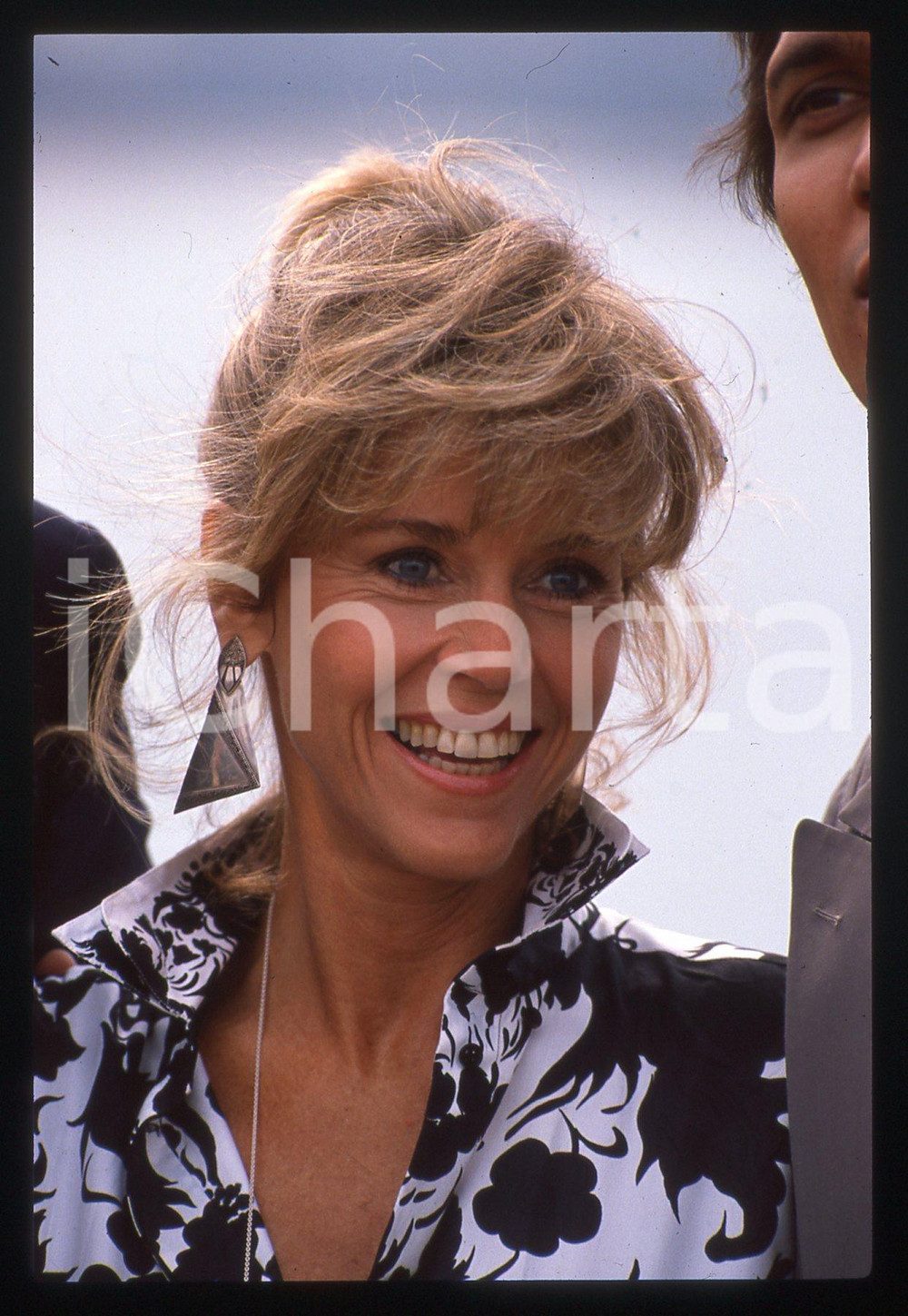 35mm vintage slide* 1989 FESTIVAL CANNES - Jane FONDA - Ritratto dell'attrice 13