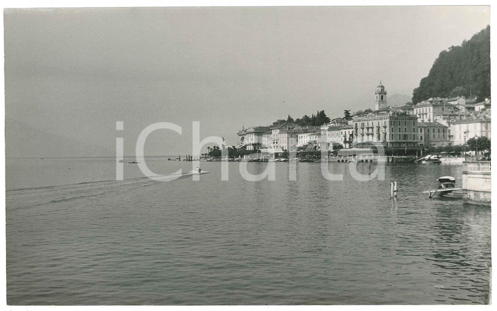 1940 ca LAGO DI COMO - BELLAGIO - Veduta *Foto Gualtiero LAENG 20x13 cm