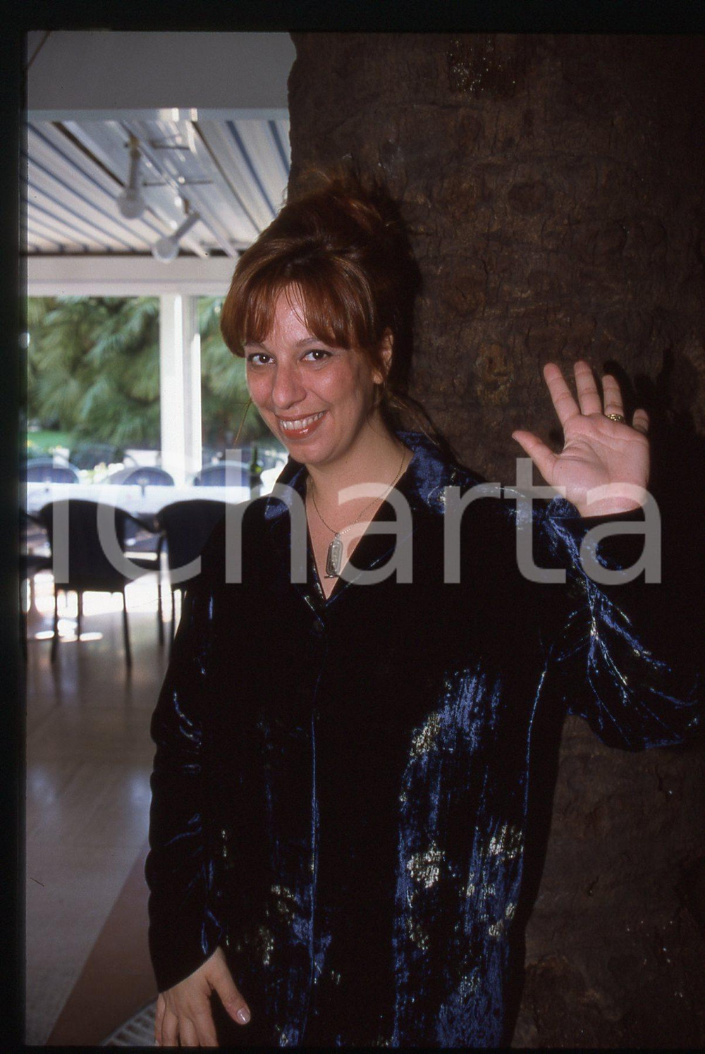 35mm vintage slide* 1998 SANREMO Paola FOLLI Ritratto della cantante (11)