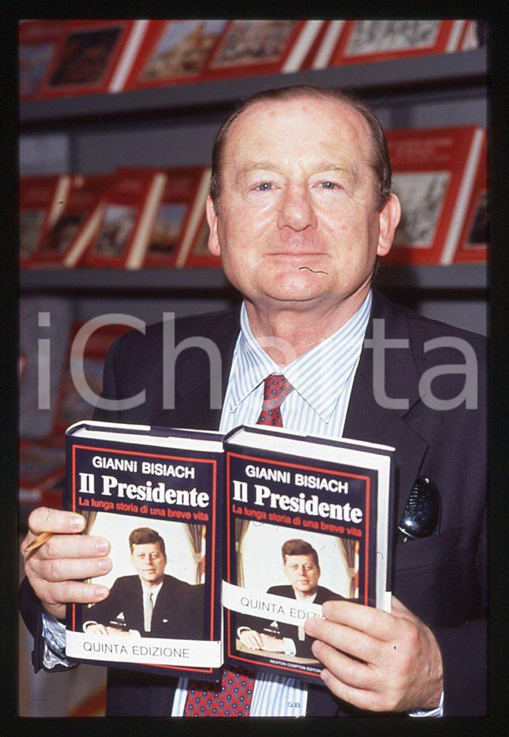 35mm vintage slide*  1992  Gianni BISIACH quinta edizione "Il presidente" 12