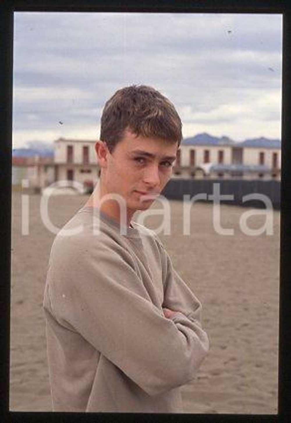 35mm vintage slide* 1996 ca VENICE Actor Reuben PILLSBURY Portrait (5)
